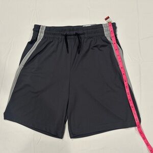 tek gear Charcoal Athletic Shorts with Gray Waistband